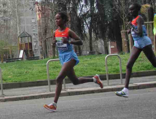 L&#039;Etiope Abebe poi giunta 7 tra le donne