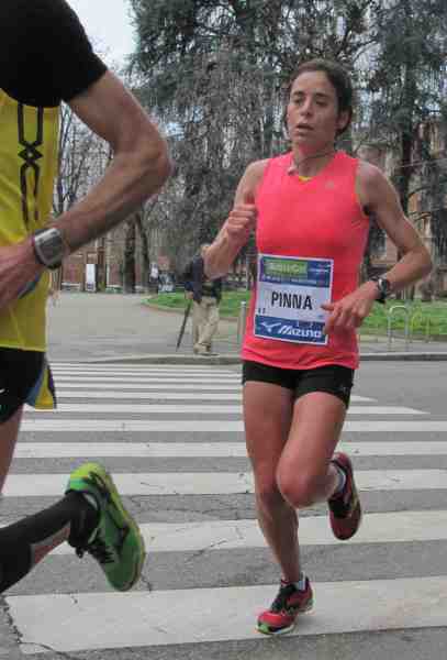 Claudia Pinna, prima delle Italiane, ha concluso 8a