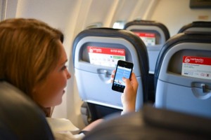 smartphone in aereo