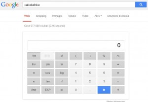 google-calcolatrice